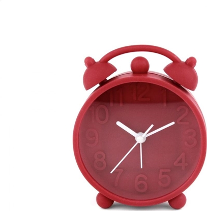 Attēls no Platinet PLATINET ALARM CLOCK HAPPINESS RED