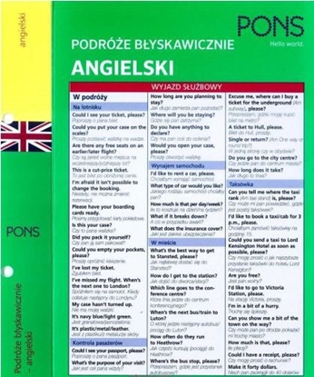 Attēls no Podróże błyskawicznie. Angielski