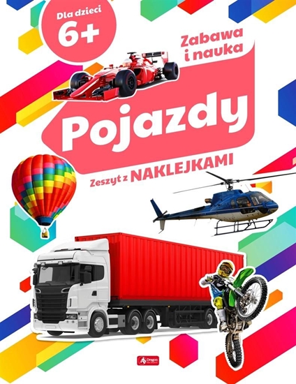 Picture of Pojazdy. Zeszyt z naklejkami 6+