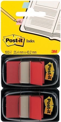 Изображение Post-it Zakładka indeksująca 680-R2EU, czerwony, 2 x 50sztuk (3M0832)