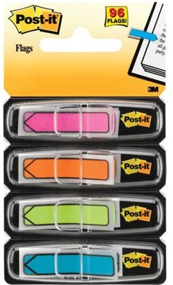 Attēls no Post-it Zakładki indeksujące strzałki 684-ARR1, 12x43mm, 5 kolorów (3M0652)