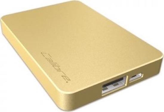 Picture of Powerbank Calibre Ultra Go Nano 2500mAh Złoty