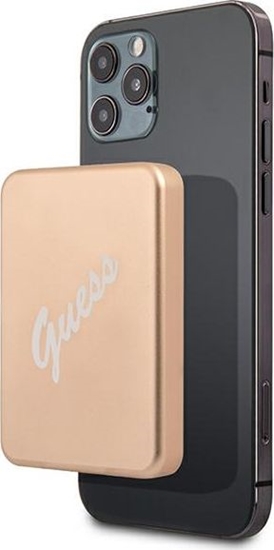 Picture of Powerbank Guess MagSafe GUPBMSVSLG 3000mAh Złoty