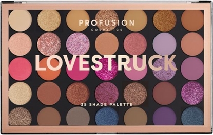 Attēls no ProFusion Profusion Lovestruck Eyeshadow Palette paleta 35 cieni do powiek