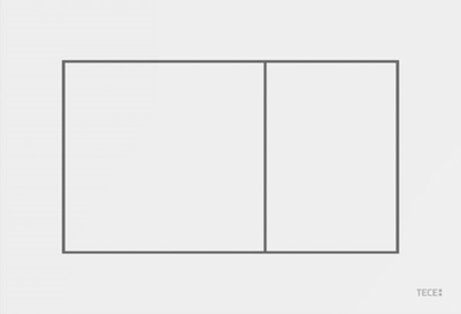 Attēls no Przycisk spłukujący Tece Now do WC biały (9240400)