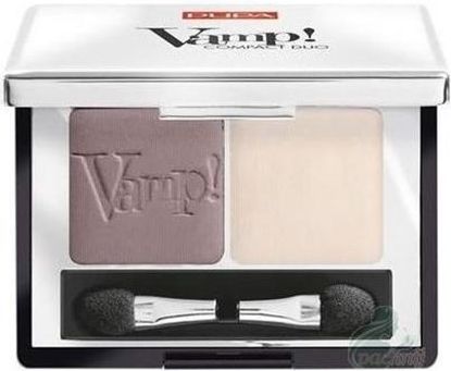 Attēls no Pupa Vamp! Compact Duo Eyeshadow Podwójne cienie do powiek 006 Brown Vanilla 2,2g