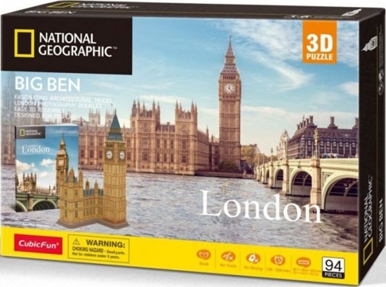 Изображение PUZZLE 3D NATIONAL GEOGRAPHIC BIG BEN