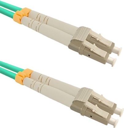 Attēls no Qoltec Optic Patchcord LC/UPC - LC/UPC MM 50/125 OM4 5m (54346)