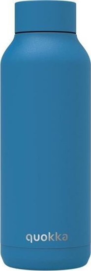 Изображение Quokka Quokka Solid Butelka termiczna ze stali nierdzewnej 510 ml (Bright Blue)(Powder Coating)