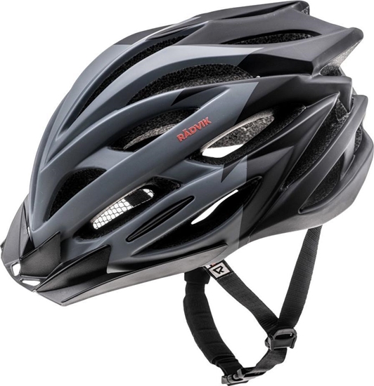 Изображение Radvik Kask rowerowy Radvik Stormline czarno-szary rozmiar L