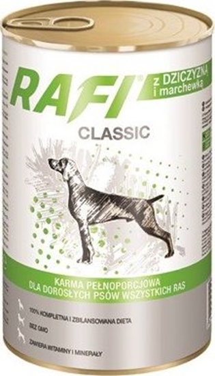 Изображение Rafi Karma Rafi Classic dziczyzna i marchewka 1240g