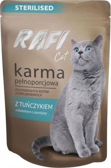 Изображение Rafi RAFI KOT saszetka 100g STERILISED TUŃCZYK /10