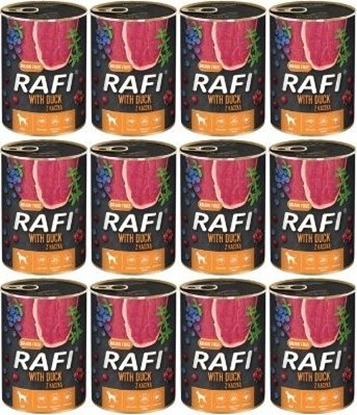 Изображение Rafi RAFI PIES pusz.800g KACZKA, BORÓWKA, ŻURAWINA