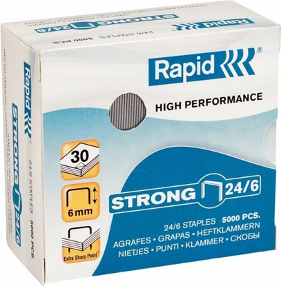 Изображение Rapid Zszywki Strong, 5000 szt. (10K204A)