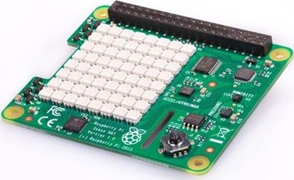 Attēls no Raspberry Pi Moduł z czujnikami i panelem Sense HAT Raspberry Pi (RB-SENSE-HAT)