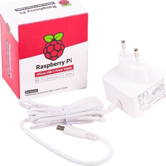 Изображение Raspberry Pi Zasilacz Raspberry Pi 4B (RB-Netzteil4-W)