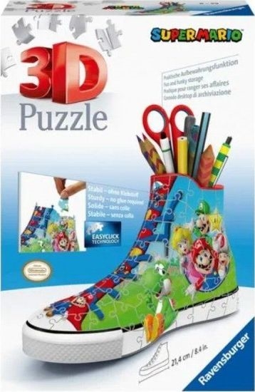 Изображение Ravensburger Puzzle 108 elementów 3D Trampek Super Mario