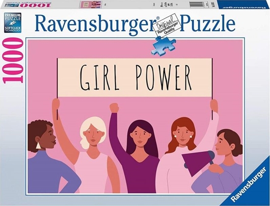 Picture of Ravensburger Puzzle 2D 1000 elementów Girl power