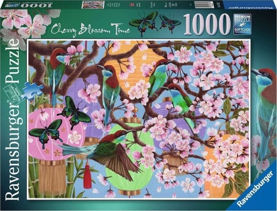 Picture of Ravensburger Puzzle 2D 1000 elementów Kwitnące wiśnie