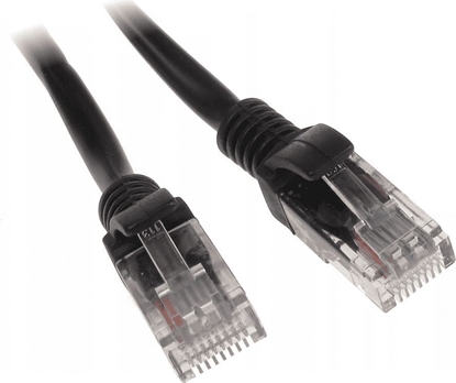 Attēls no RBLINE PATCHCORD RJ45/3.0-BLACK 3.0m