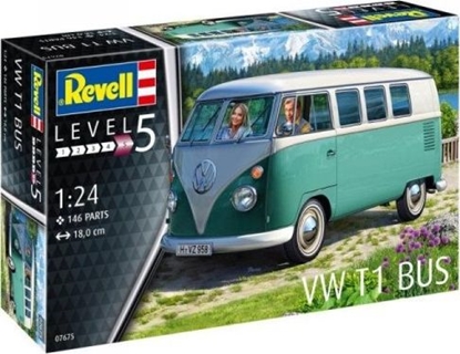 Attēls no Revell Model plastikowy VW T1 Samba Bus