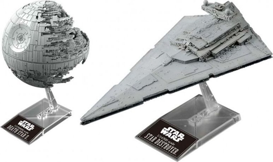 Изображение Revell Modele do sklejania Star Wars Gwiazda Śmierci i Krążownik Imperium 1/14500