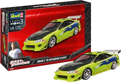 Attēls no Revell Revell Mitsubishi Eclipse 1995 Brian's Fast Furious