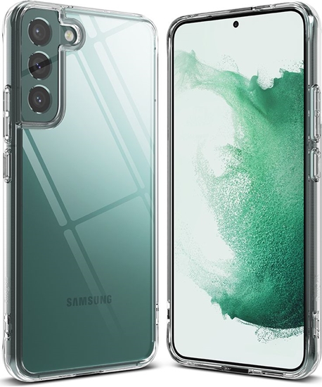 Изображение Ringke Ringke Fusion etui pokrowiec z żelową ramką Samsung Galaxy S22+ (S22 Plus) przezroczysty