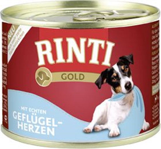 Picture of Rinti Rinti Gold puszka Serca drobiowe - 185g