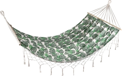 Attēls no Royokamp  Hamak Maiami z frędzlami 2 osobowy 200x150cm zielony