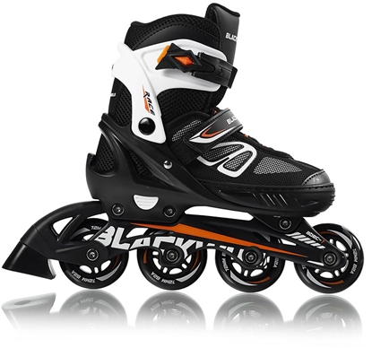 Изображение Rolki Blackwheels regulowane Sonic Orange-black r. 37-40