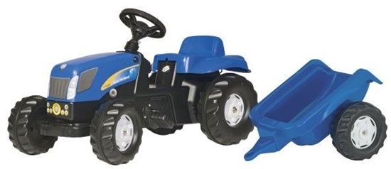 Picture of Rolly Toys Traktor New Holland z przyczepą (5013074)