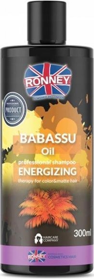 Picture of Ronney Babassu Oil Professional Shampoo Energizing energetyzujący szampon do włosów farbowanych 300ml