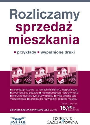 Изображение Rozliczamy sprzedaż mieszkania. Przykłady...