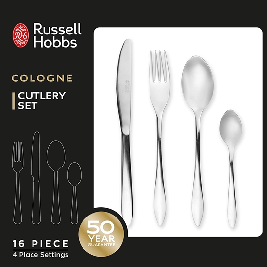 Picture of Russell Hobbs RH02221EU7 Cologne cutlery set 16pcs