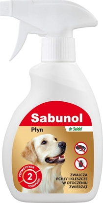 Изображение SABUNOL SABUNOL- Płyn do zwalczania pcheł w otoczeniu zwierząt 250ml