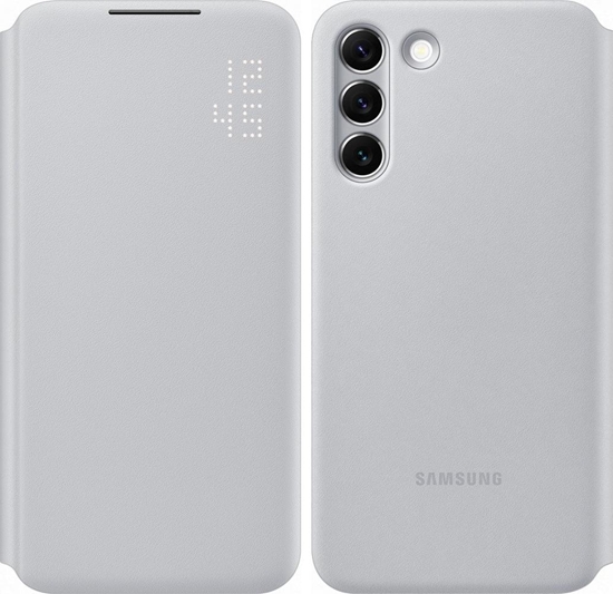 Изображение Samsung Samsung EF-NS906PJEGEE Smart LED View Cover Galaxy S22+ Light Gray