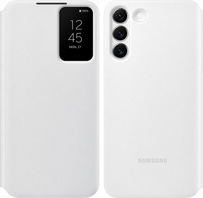 Attēls no Samsung Samsung EF-ZS906CWEGEE Smart Clear View Cover Galaxy S22+ White