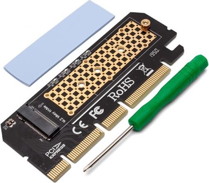 Attēls no Savio Adapter PCIe - M.2 NVMEe M-key (AK-41)