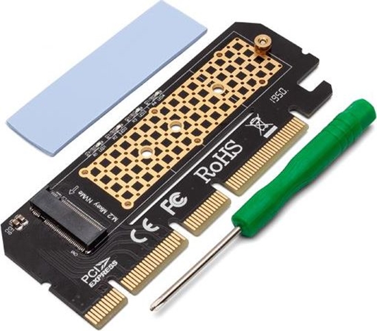 Picture of Savio Adapter PCIe - M.2 NVMEe M-key (AK-41)