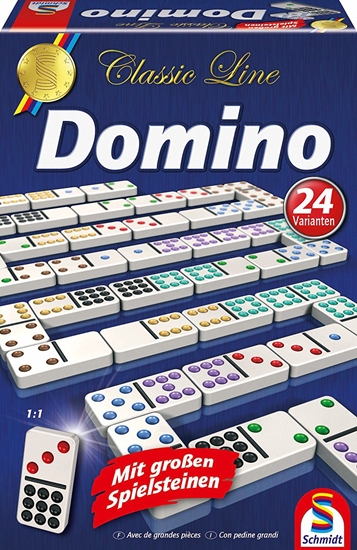 Picture of Schmidt Spiele Classic Line: Domino (49207)