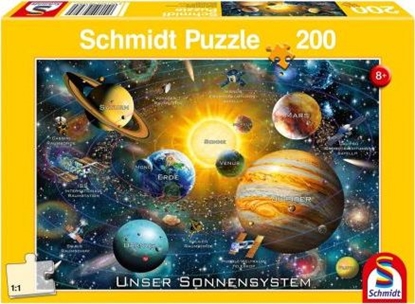 Изображение Schmidt Spiele Puzzle Our Solar System 200