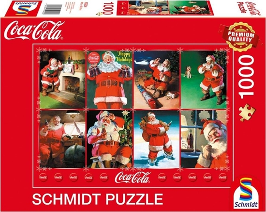 Picture of Schmidt Spiele Puzzle PQ 1000 Coca-Cola Święty Mikołaj G3