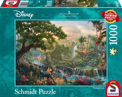 Picture of Schmidt Spiele Puzzle Thomas Kinkade: Disney Księga Dżungli (59473)