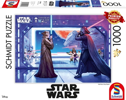 Picture of Schmidt Spiele Schmidt Spiele Puzzle Star Wars - Obi Wans Final Battle 500 - 59953