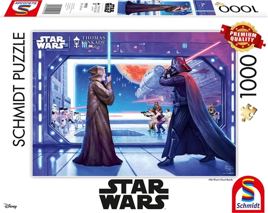 Изображение Schmidt Spiele Schmidt Spiele Puzzle Star Wars - Obi Wans Final Battle 500 - 59953