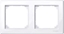 Attēls no Schneider Electric Ramka podwójna Merten System M biała (MTN478225)
