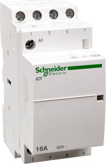 Picture of SCHNEIDER ELECTRIC CONTACTOR 16A/AC7A 4S 24VAC