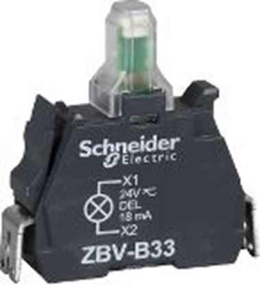 Picture of Schneider Electric Zestaw świetlny z diodą LED biały 24V AC/DC (ZBVB14)