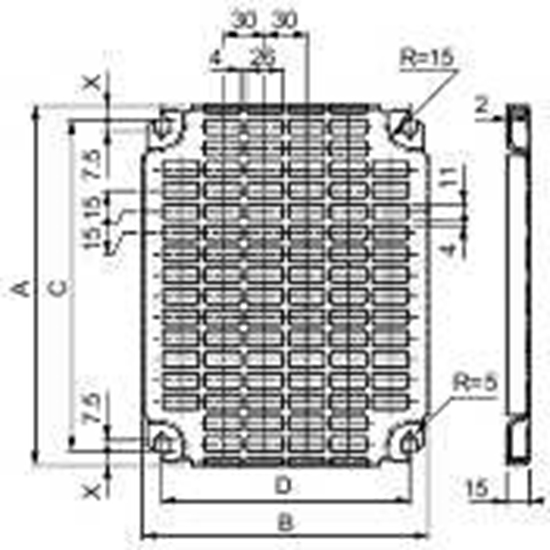 Picture of APC NSYMR86 rack accessory Rack plate